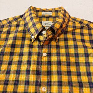 Med Slim Untucked Secret Wash cotton stretch shirt